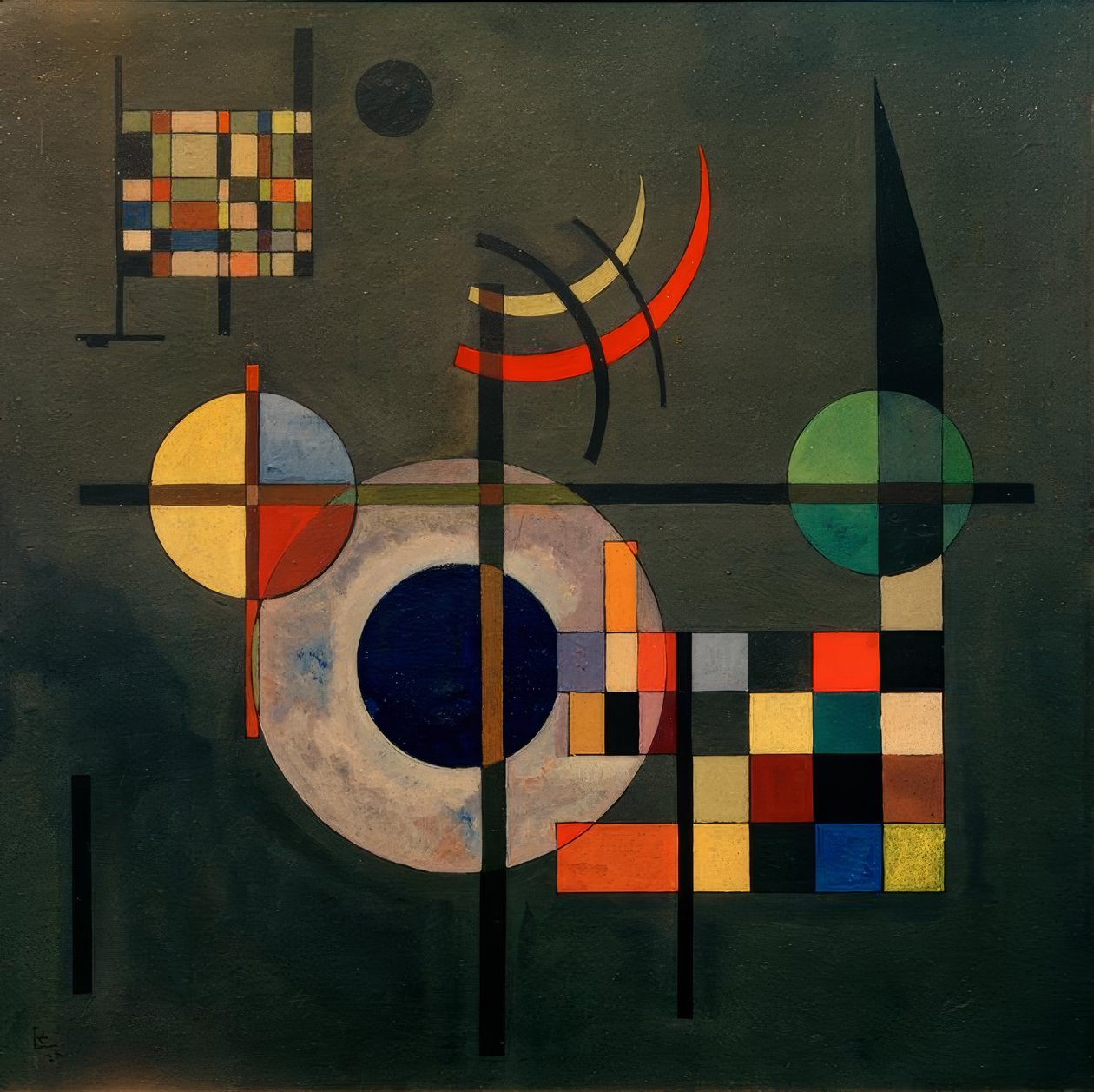 contrapesos de Wassily Kandinsky