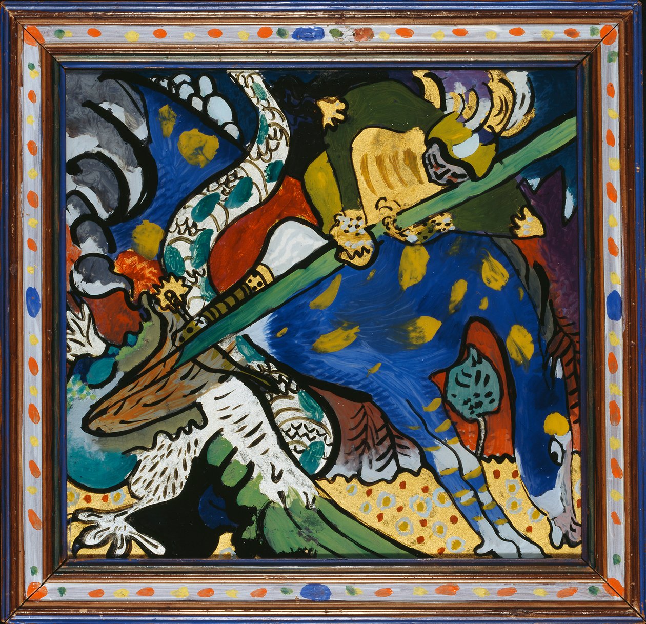 São Jorge I de Wassily Kandinsky