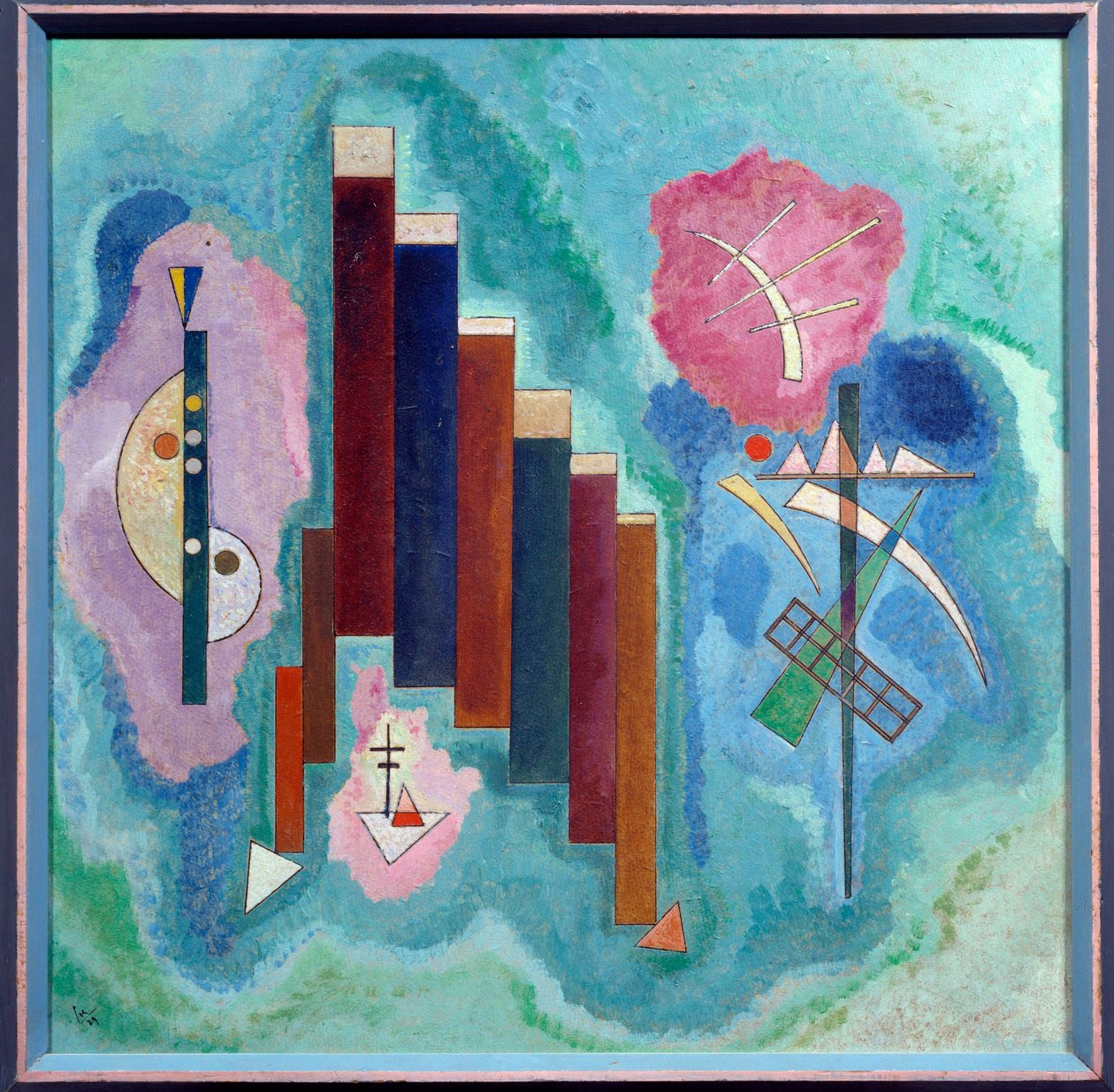 Abaixo 476 de Wassily Kandinsky