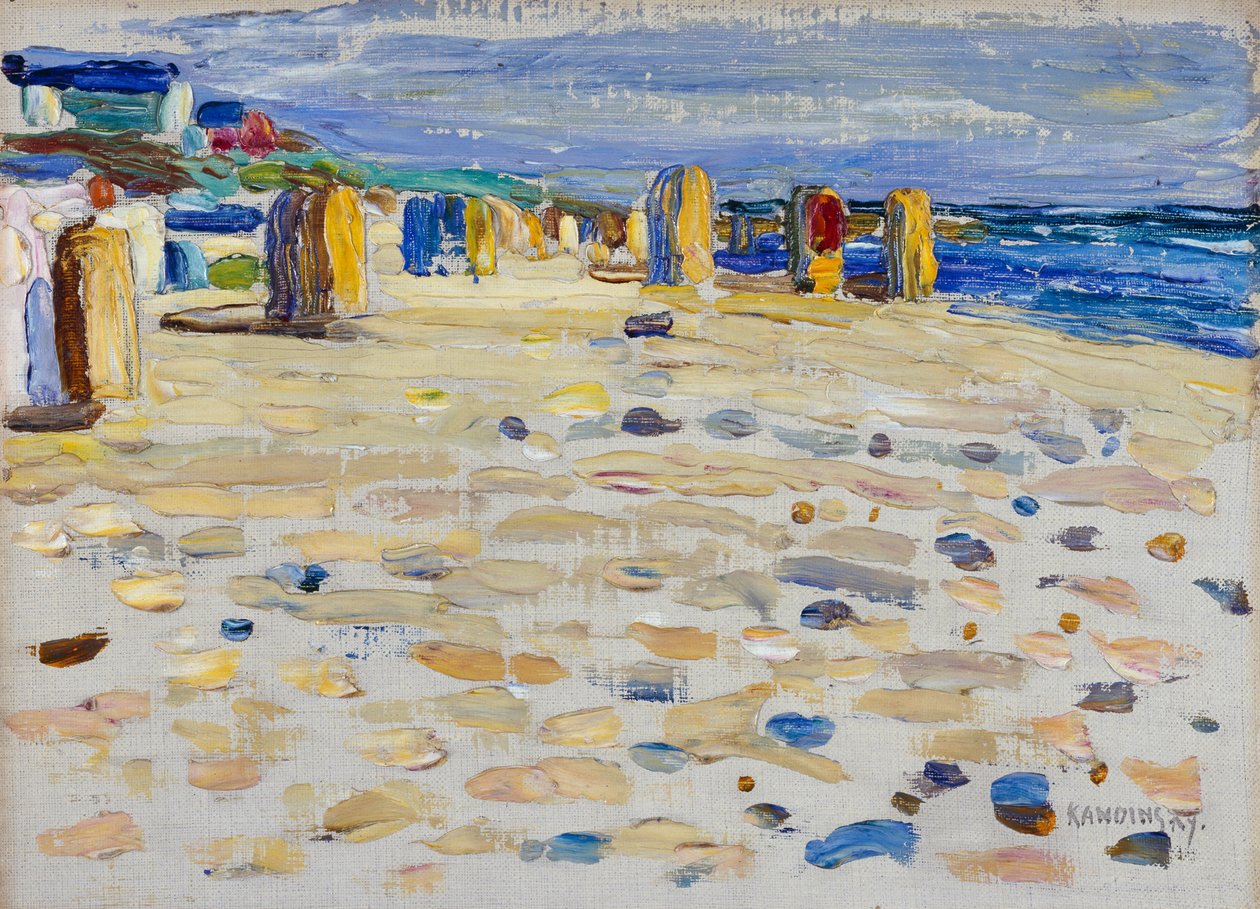 Holanda – cadeiras de praia de Wassily Kandinsky