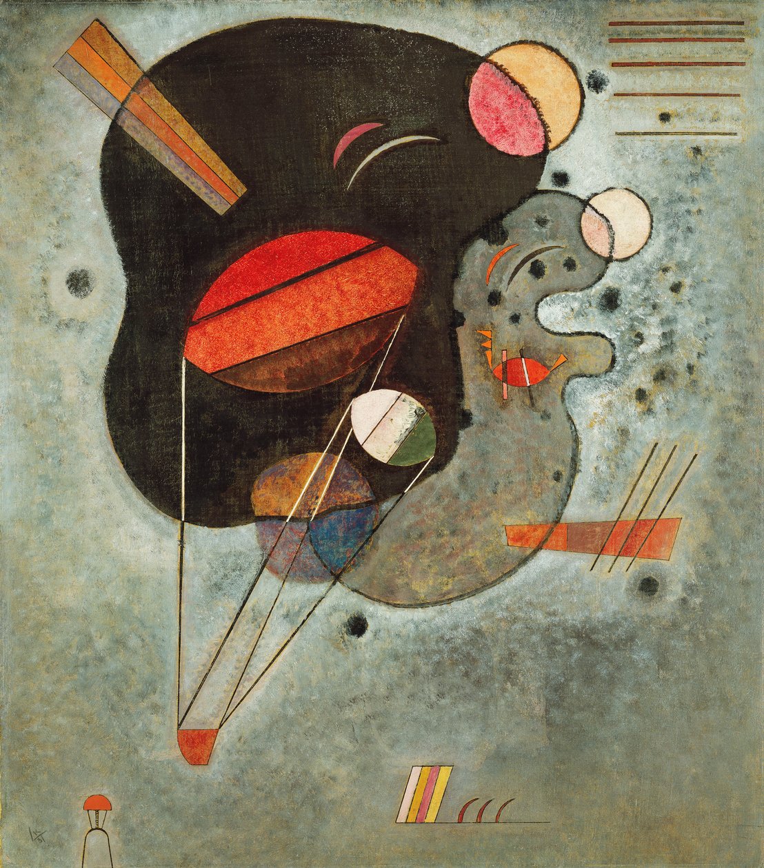 Hovering Print de Wassily Kandinsky