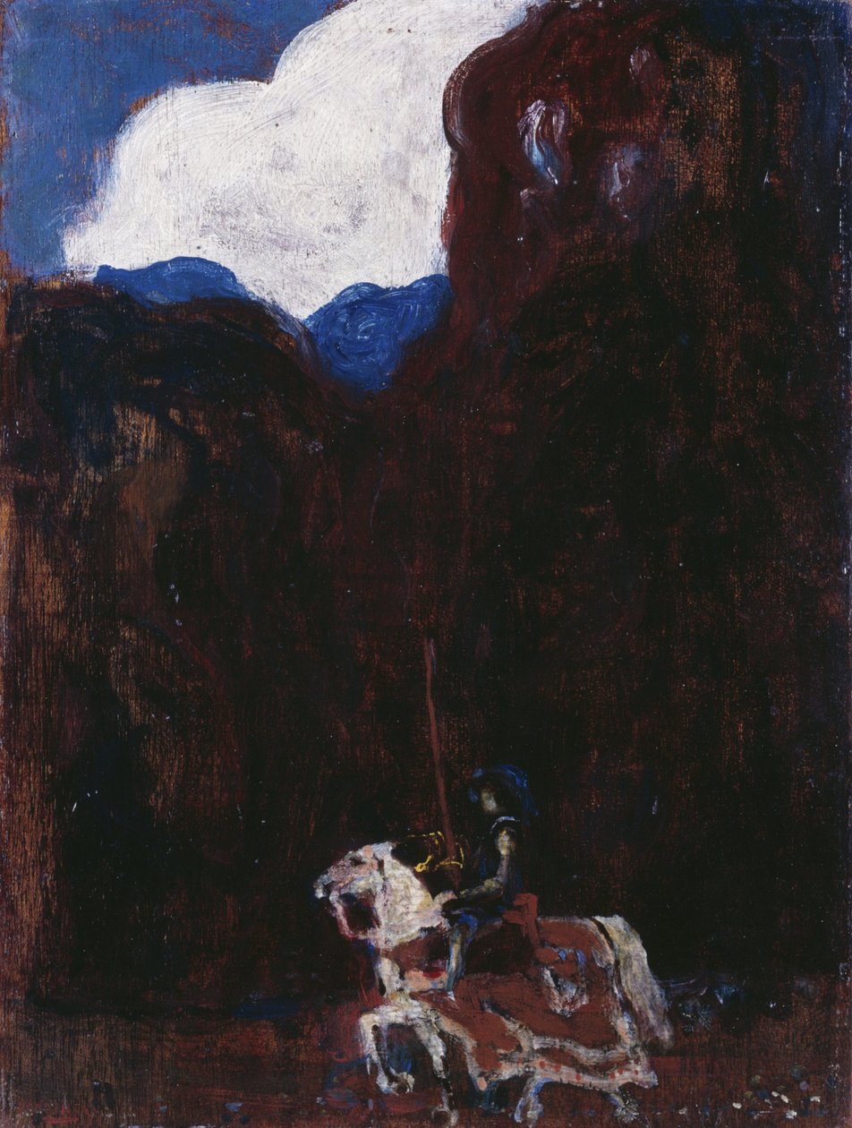 Na floresta de Wassily Kandinsky