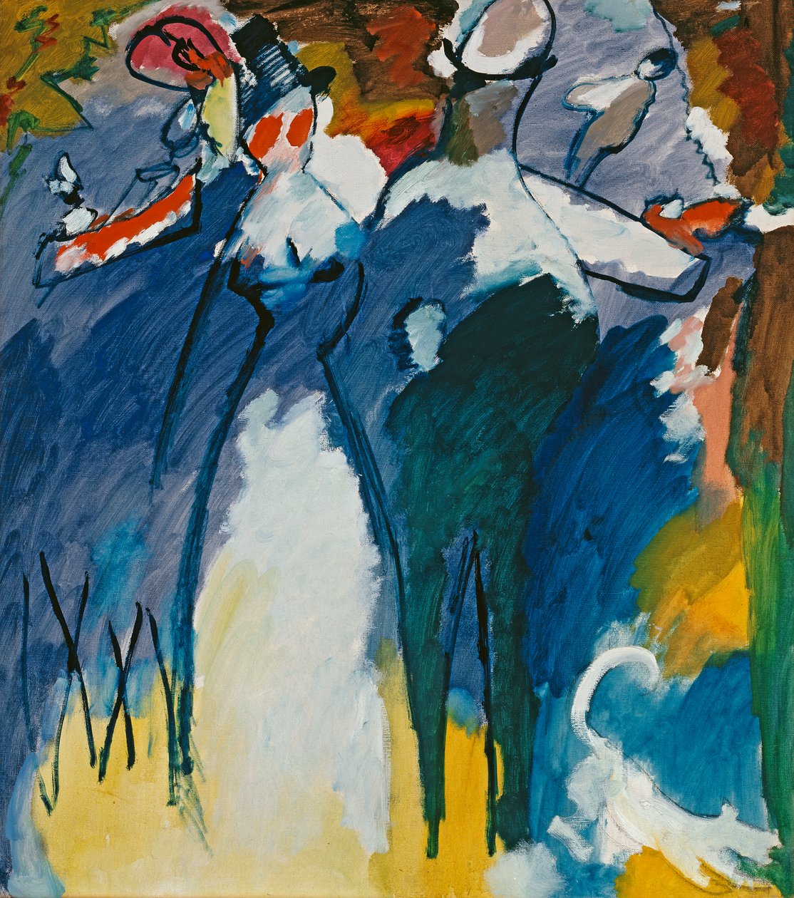 Impressão VI (Domingo) de Wassily Kandinsky