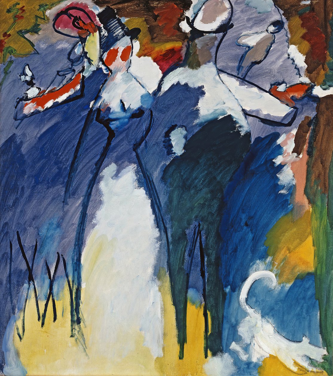 Impressão VI Domingo, 1911. de Wassily Kandinsky