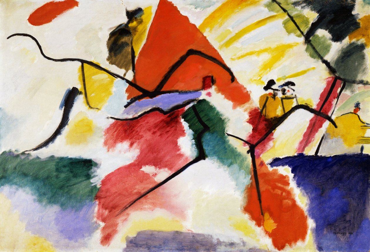 Impressão V (Parque) de Wassily Kandinsky