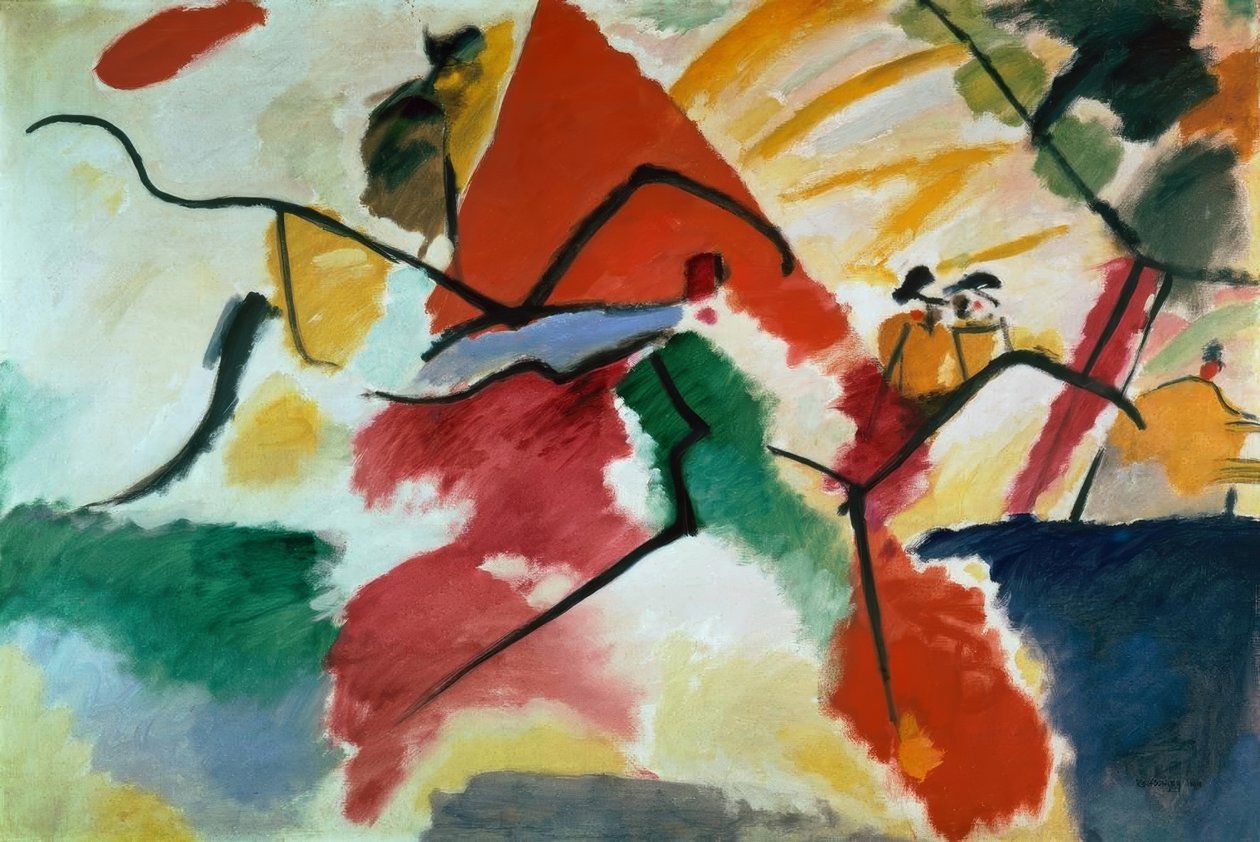Impressão V (Parque) de Wassily Kandinsky