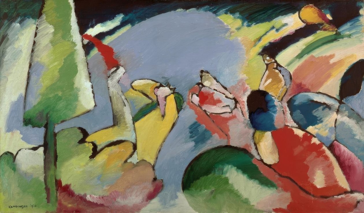 Improvisação 14 de Wassily Kandinsky