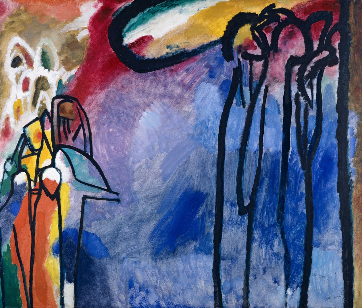 Improvisação 19 de Wassily Kandinsky