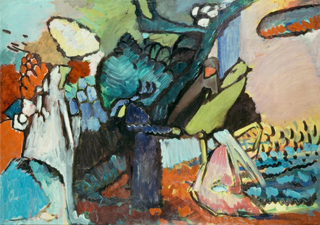 Improvisação 4 de Wassily Kandinsky
