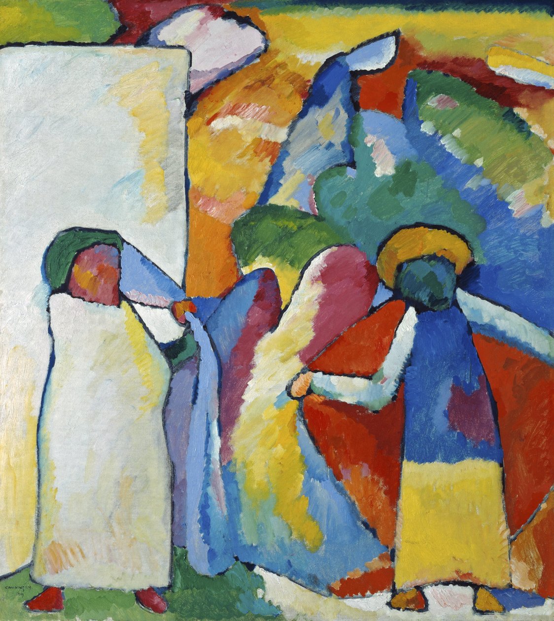 Improvisação 6 (Africano) de Wassily Kandinsky