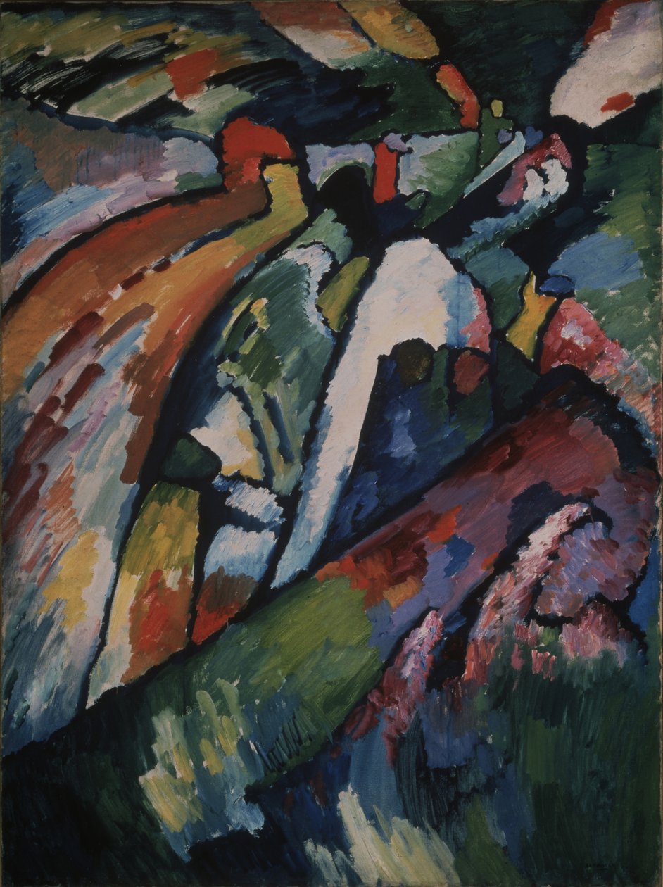 Improvisação 7, 1910 de Wassily Kandinsky
