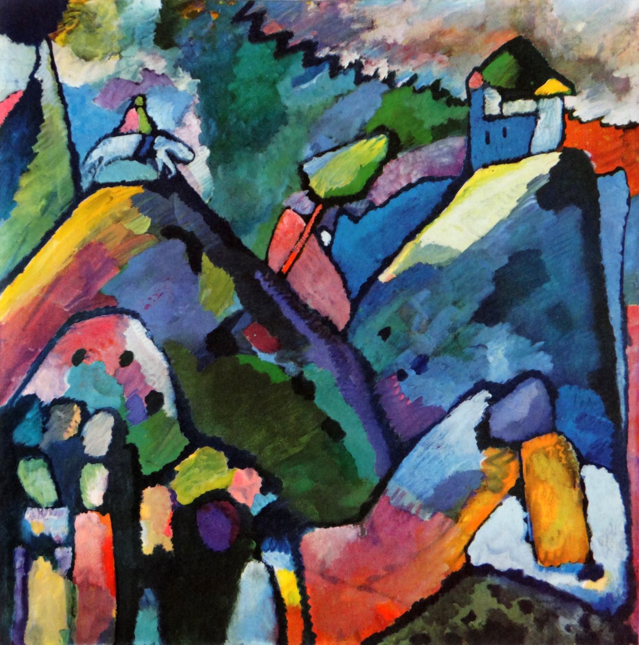 Improvisação 9 de Wassily Kandinsky