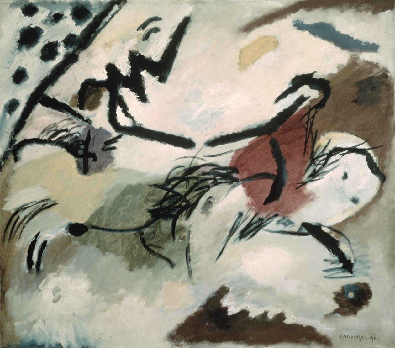 Improvisação No.20 de Wassily Kandinsky