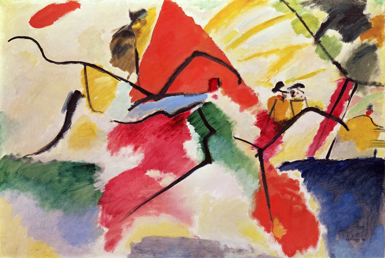 Improvisação No. 5 de Wassily Kandinsky