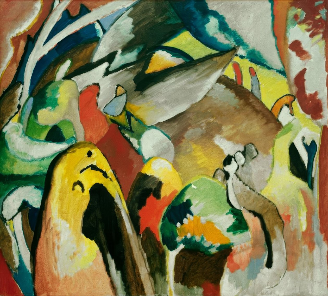 Improvisação nº 19a de Wassily Kandinsky