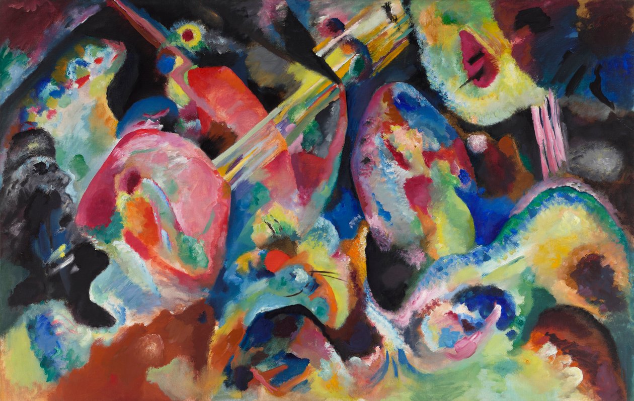 Improvisação Inundação de Wassily Kandinsky