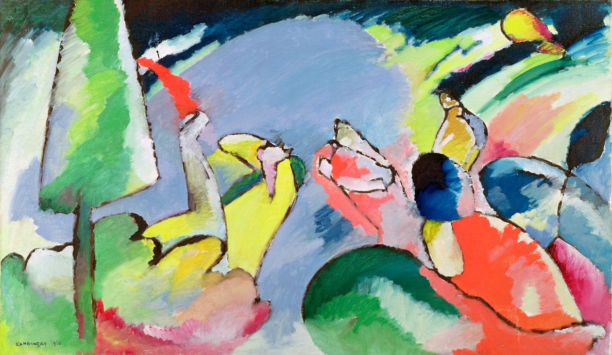 Improvisação XIV de Wassily Kandinsky
