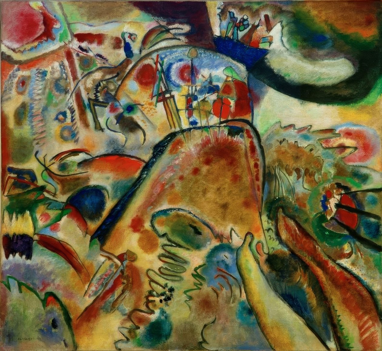 Pequenos prazeres de Wassily Kandinsky