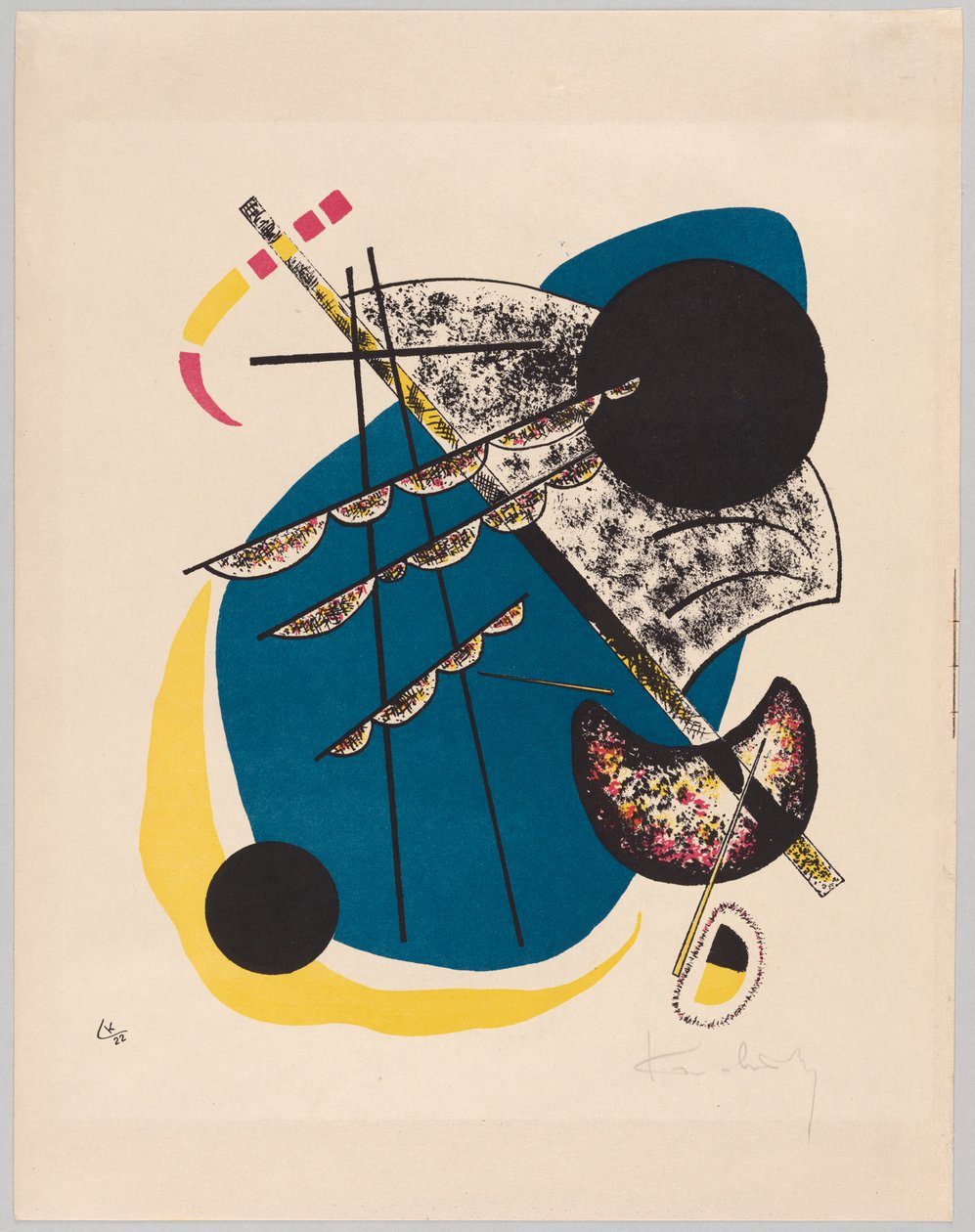 Kleine Welten II de Wassily Kandinsky