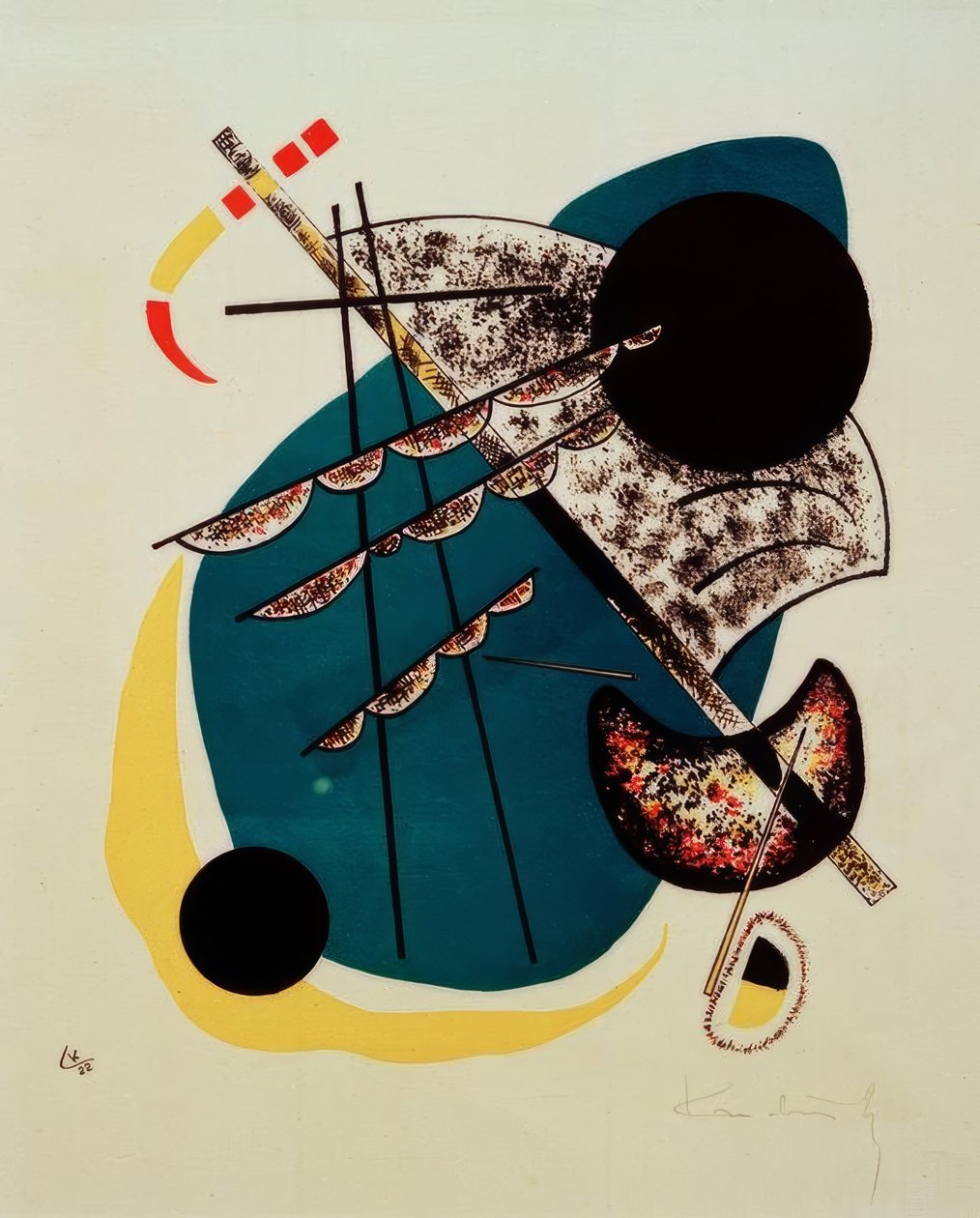 Mundos Pequenos II de Wassily Kandinsky
