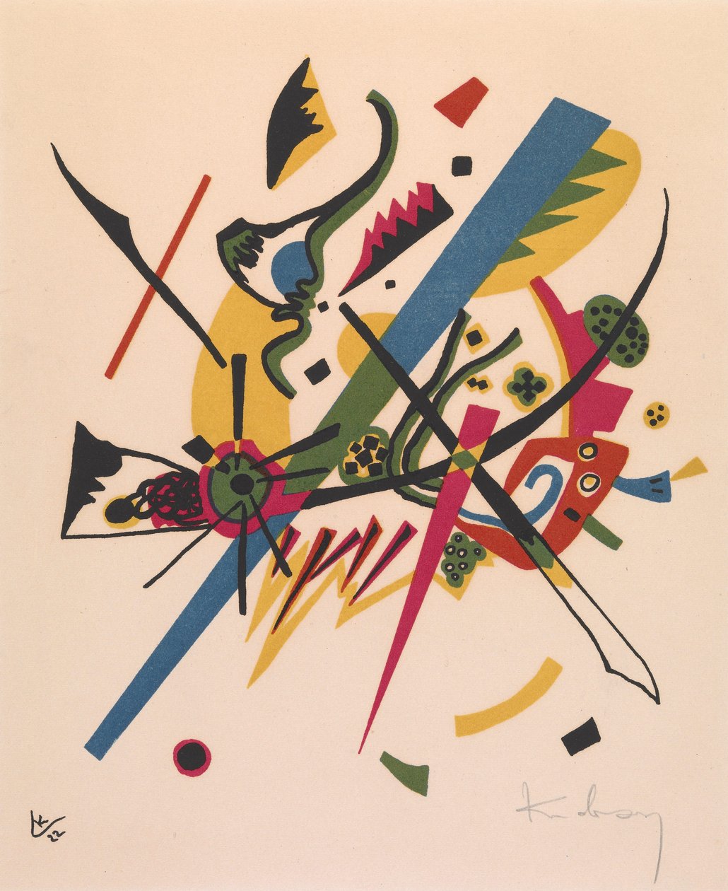 Kleine Welten I de Wassily Kandinsky