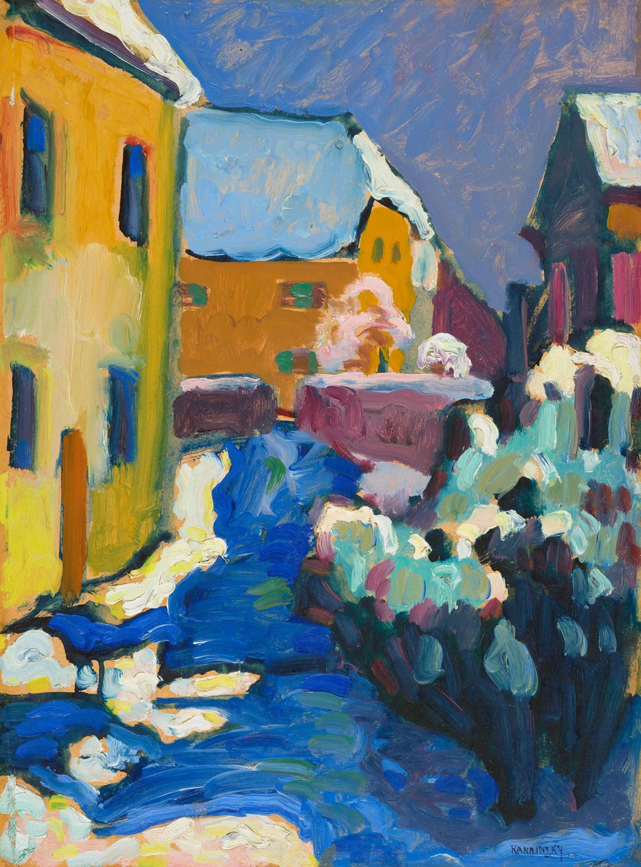 Kochel - Cemitério e casa paroquial de Wassily Kandinsky