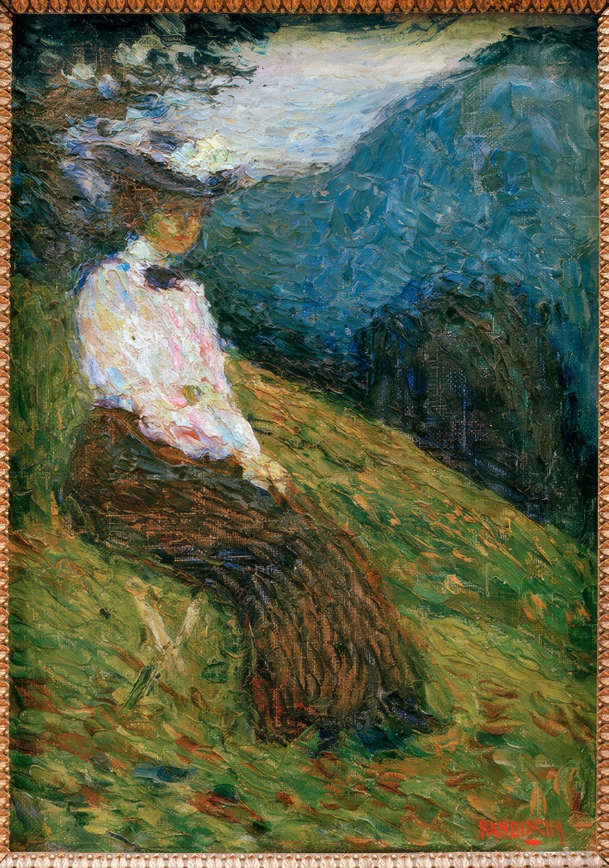 Kochel - Gabriele Münter de Wassily Kandinsky