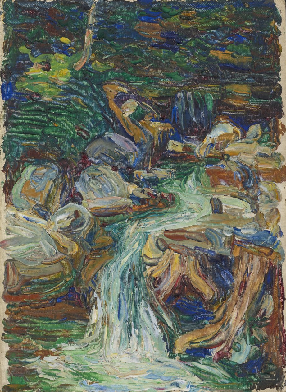 Kochel - Cachoeira II de Wassily Kandinsky