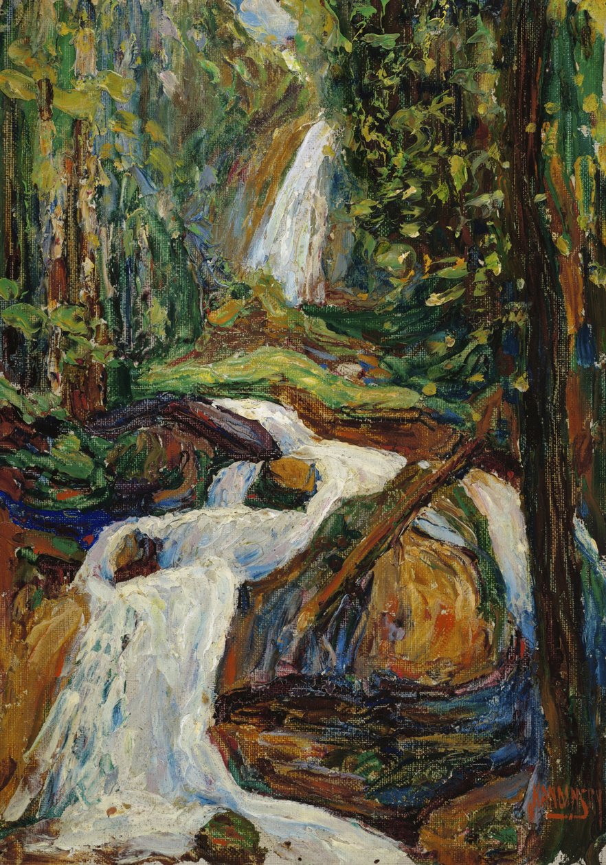 Kochel - Cachoeira I de Wassily Kandinsky