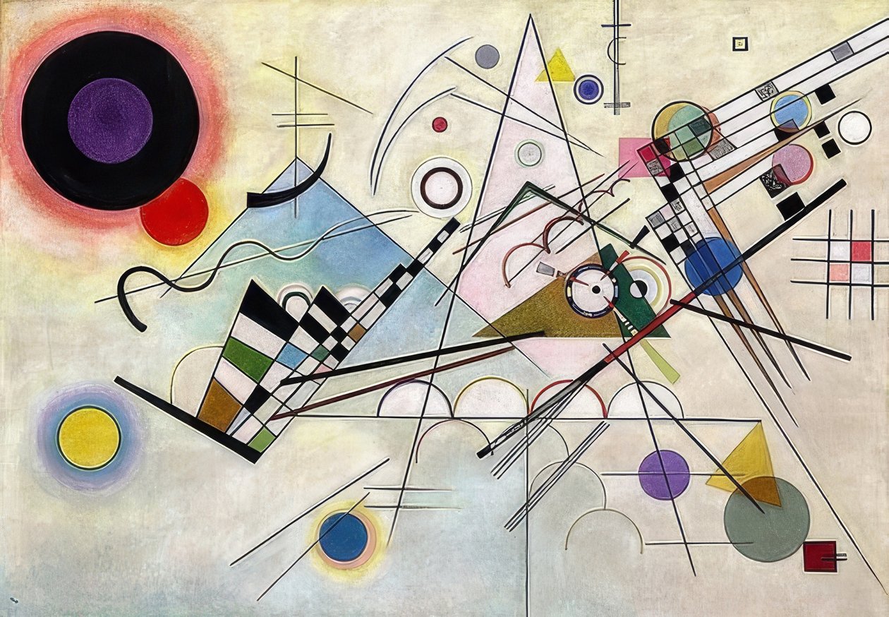 Composição 8a 1923 de Wassily Kandinsky