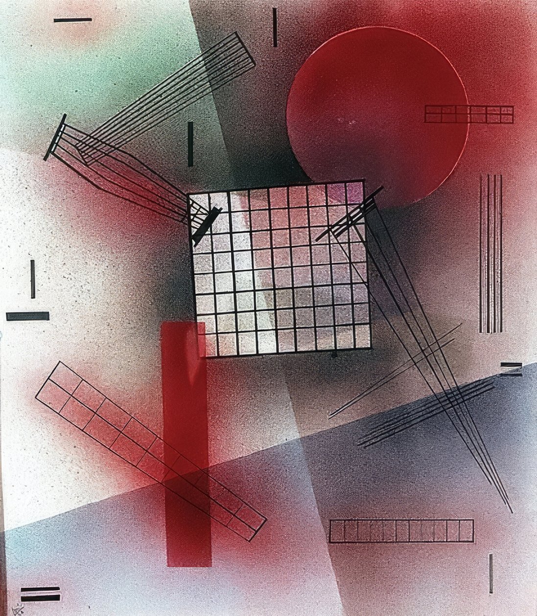 Composição. Ca. 1920-1944 de Wassily Kandinsky