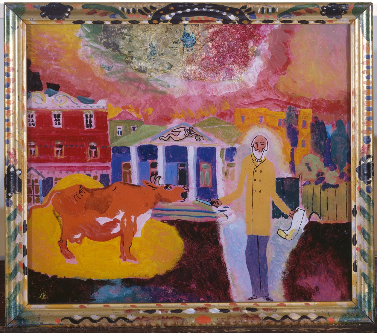 Vaca em Moscovo de Wassily Kandinsky