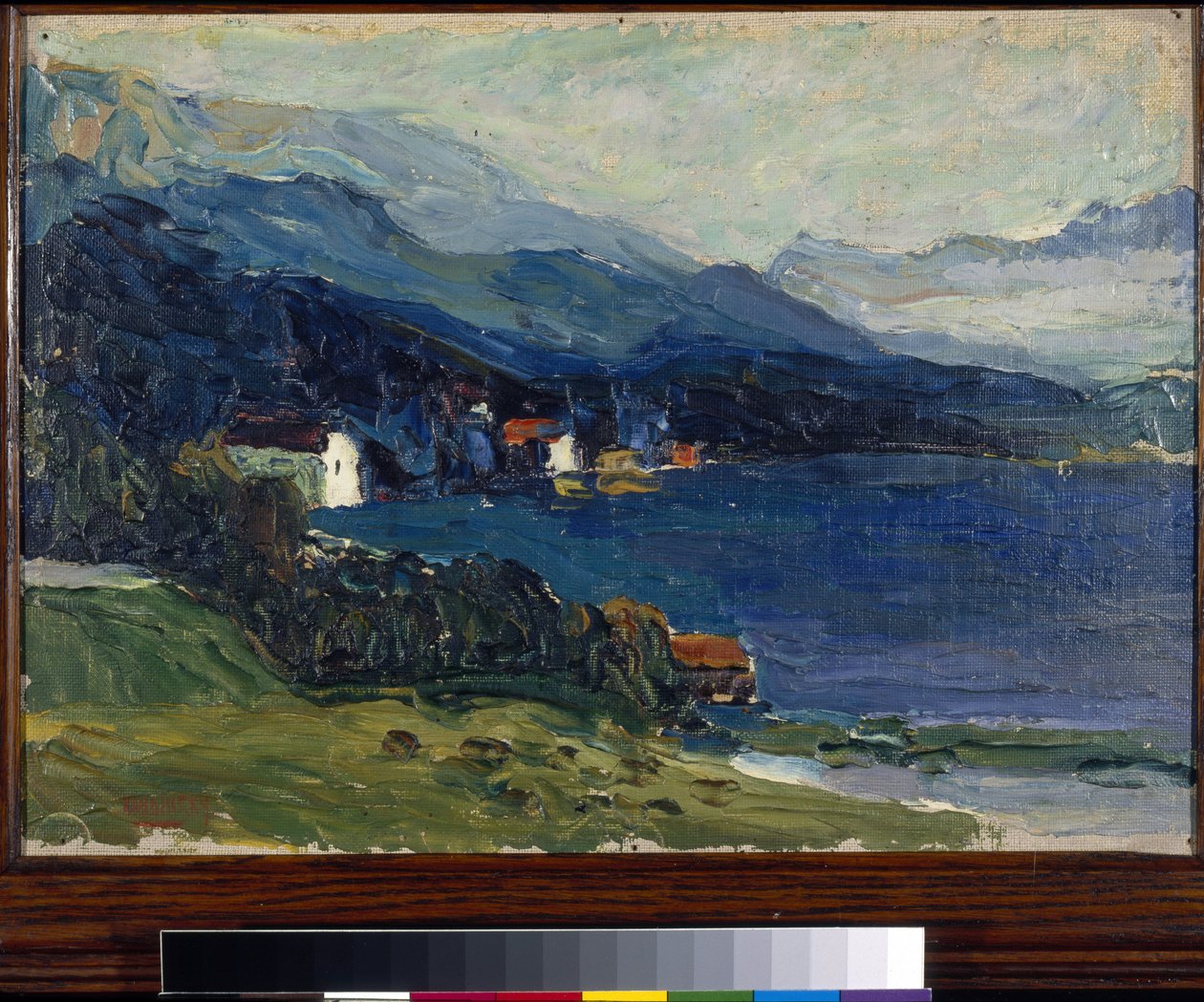"Lac Kochel" Peinture de Vassily Kandinsky (ou Wassily Kandinski ou Kandinskij de Wassily Kandinsky