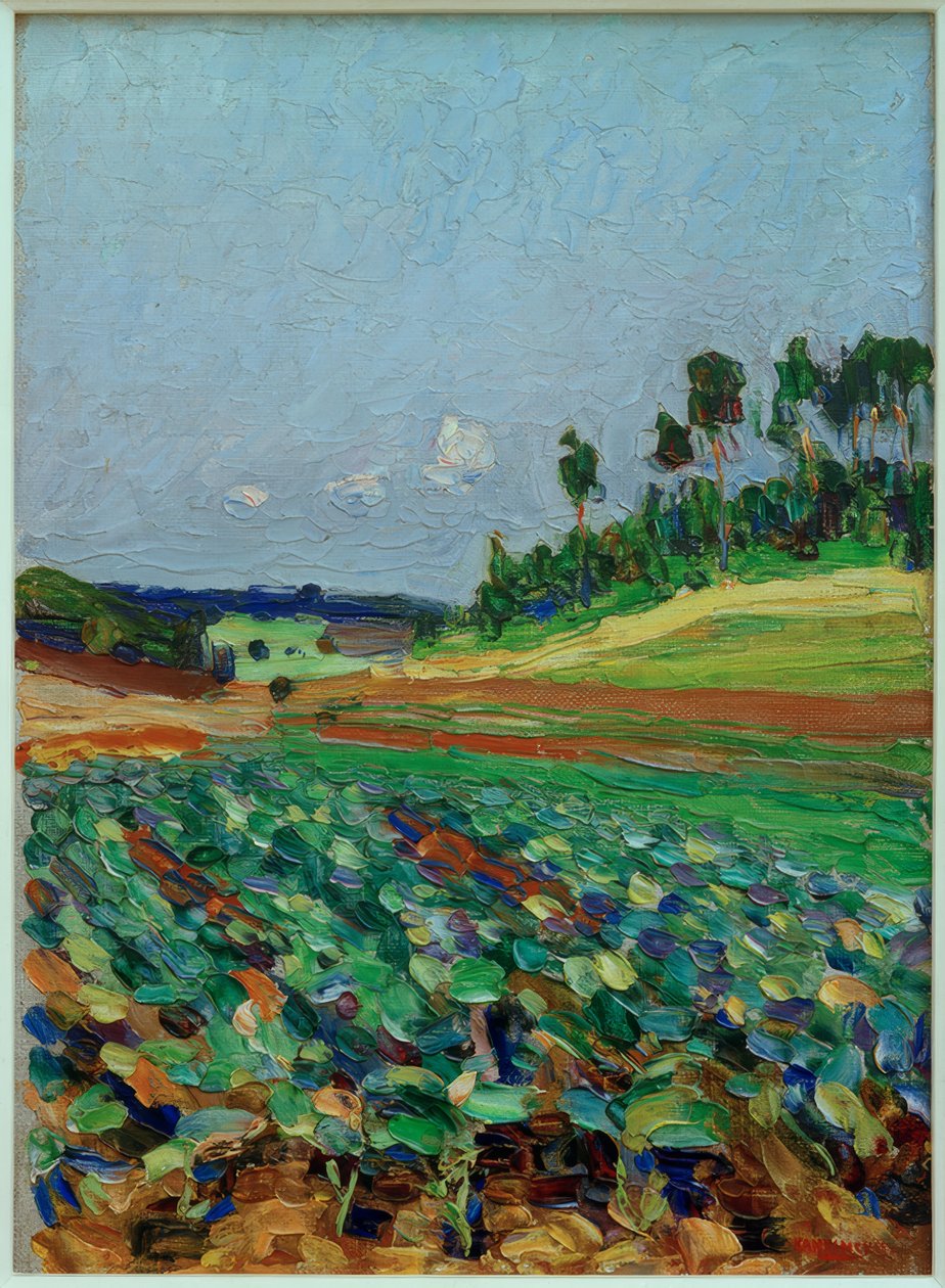Paisagem perto de Regensburg de Wassily Kandinsky