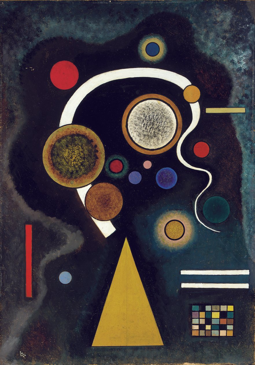 Traço caprichoso de Wassily Kandinsky