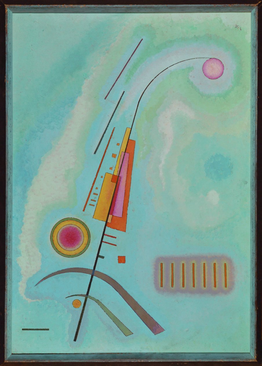 Leve (pintura sobre tela) de Wassily Kandinsky