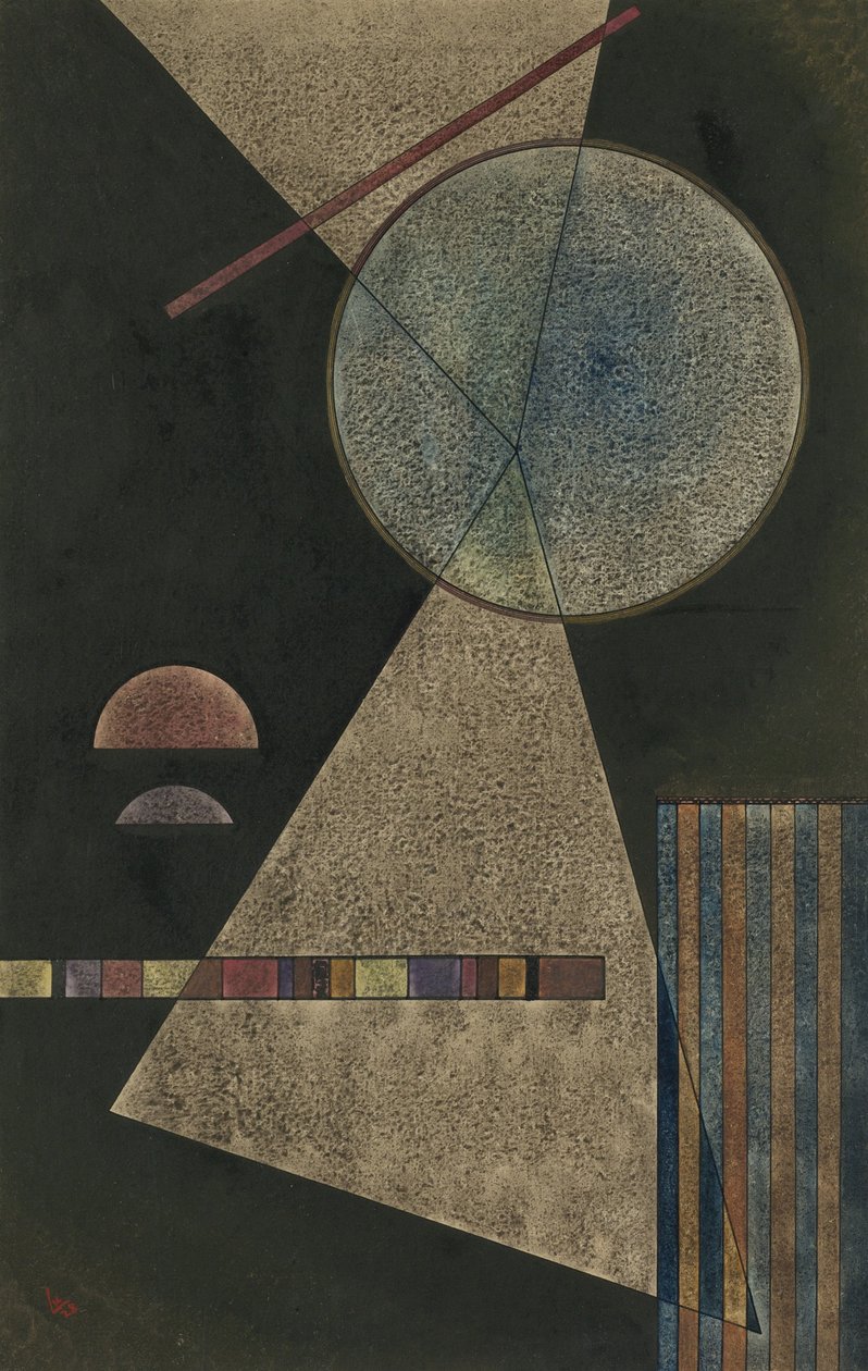 Ponto de encontro, 1928 de Wassily Kandinsky