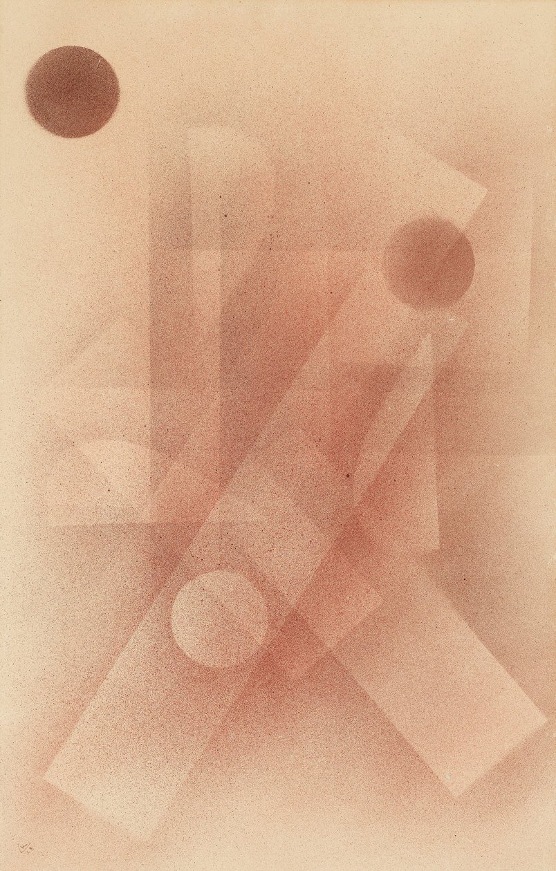Rosa suave, 1928 de Wassily Kandinsky