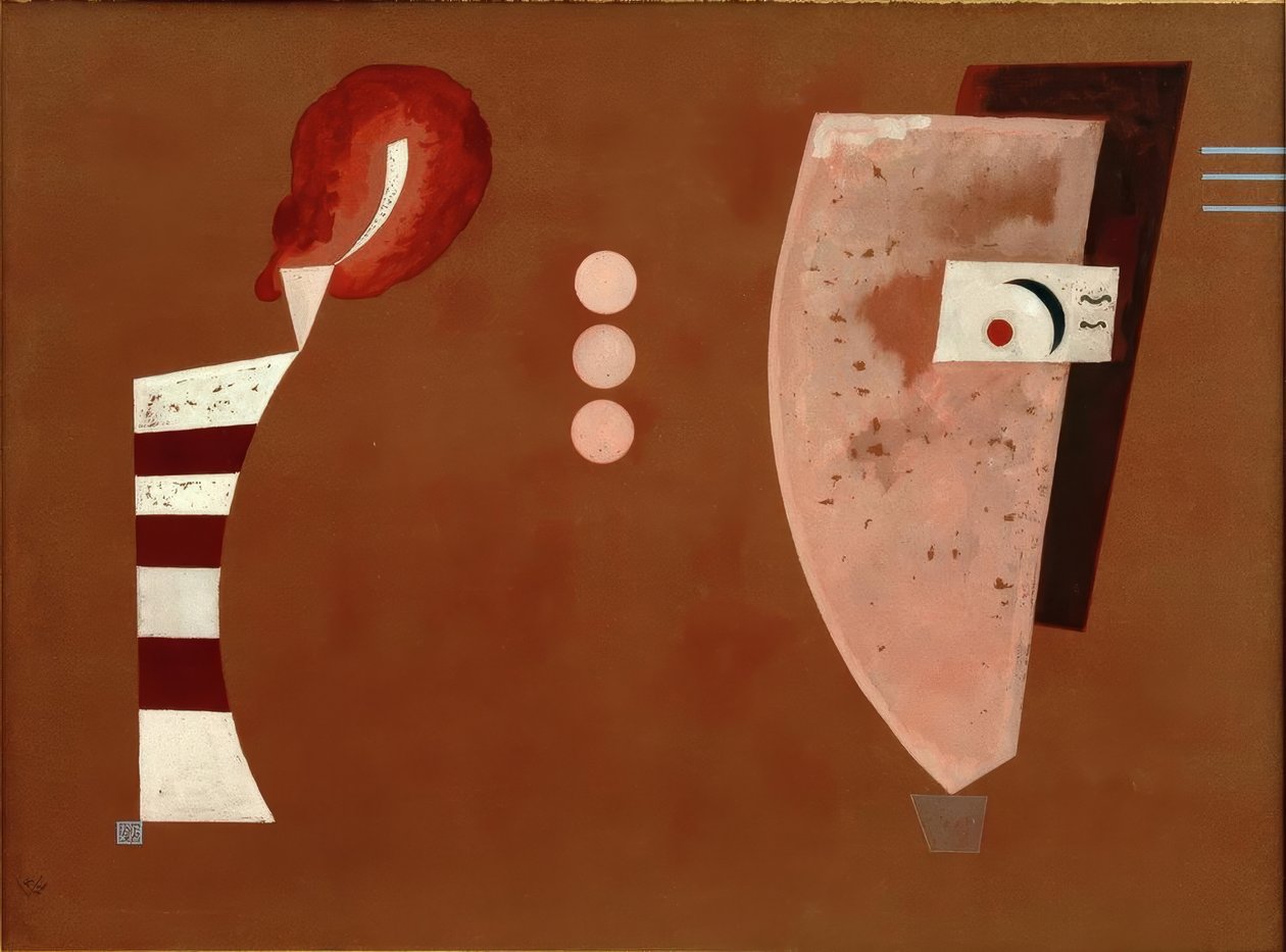 Círculos do meio de Wassily Kandinsky