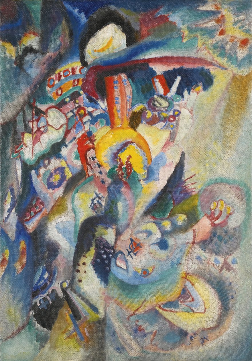 Moscou II, 1916 de Wassily Kandinsky
