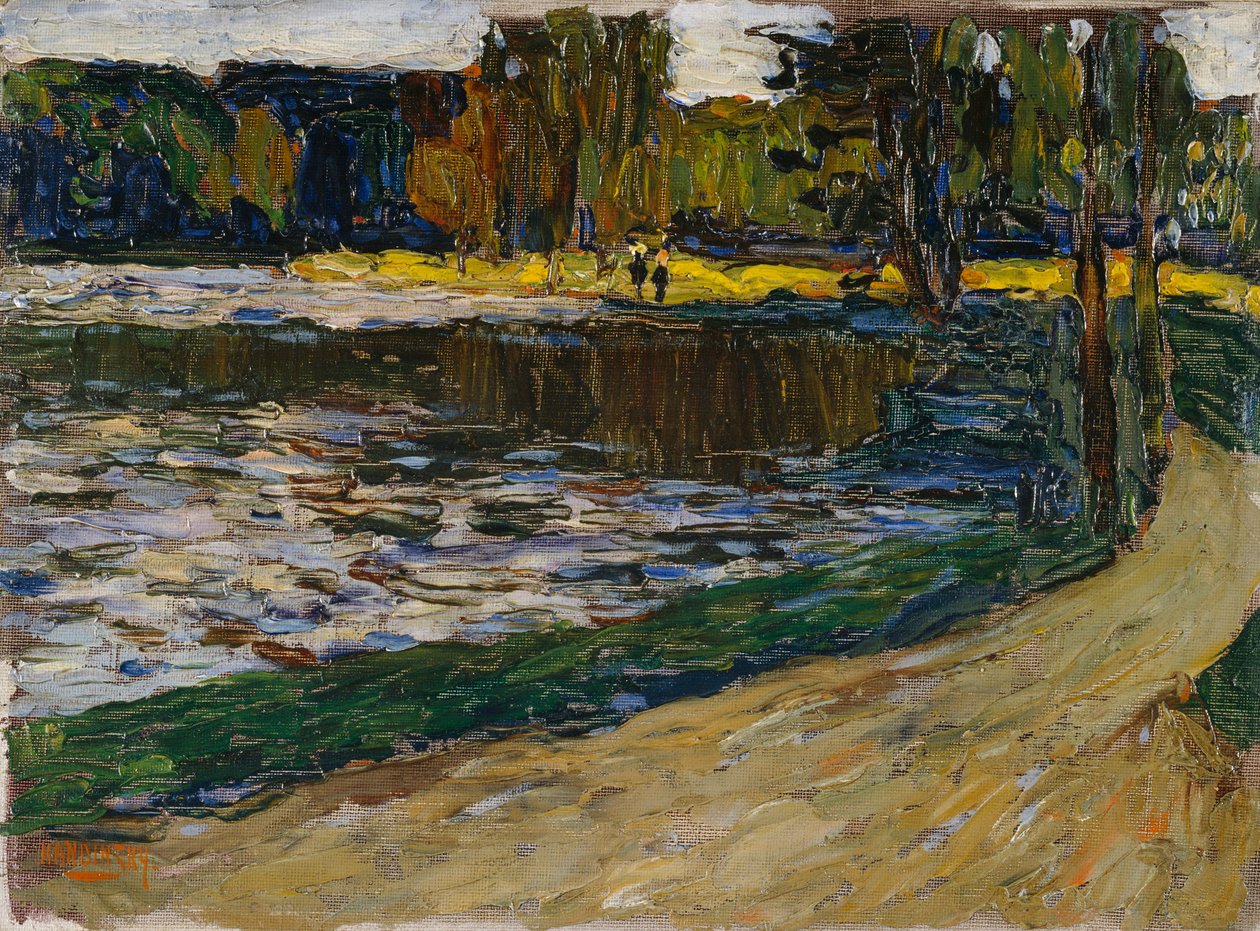 Munique - Jardim Inglês de Wassily Kandinsky