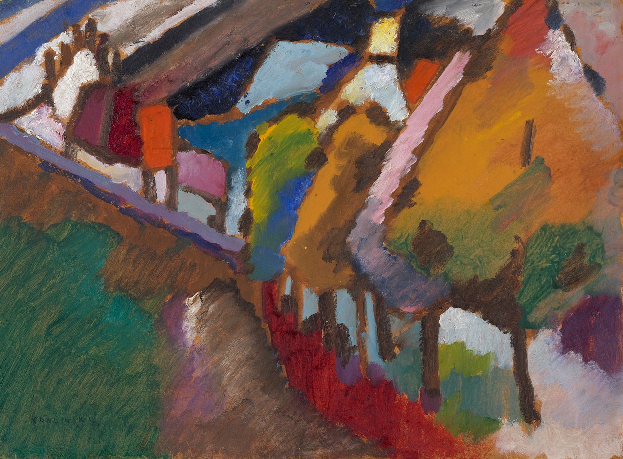 Murnau – Castelo e igreja de Wassily Kandinsky