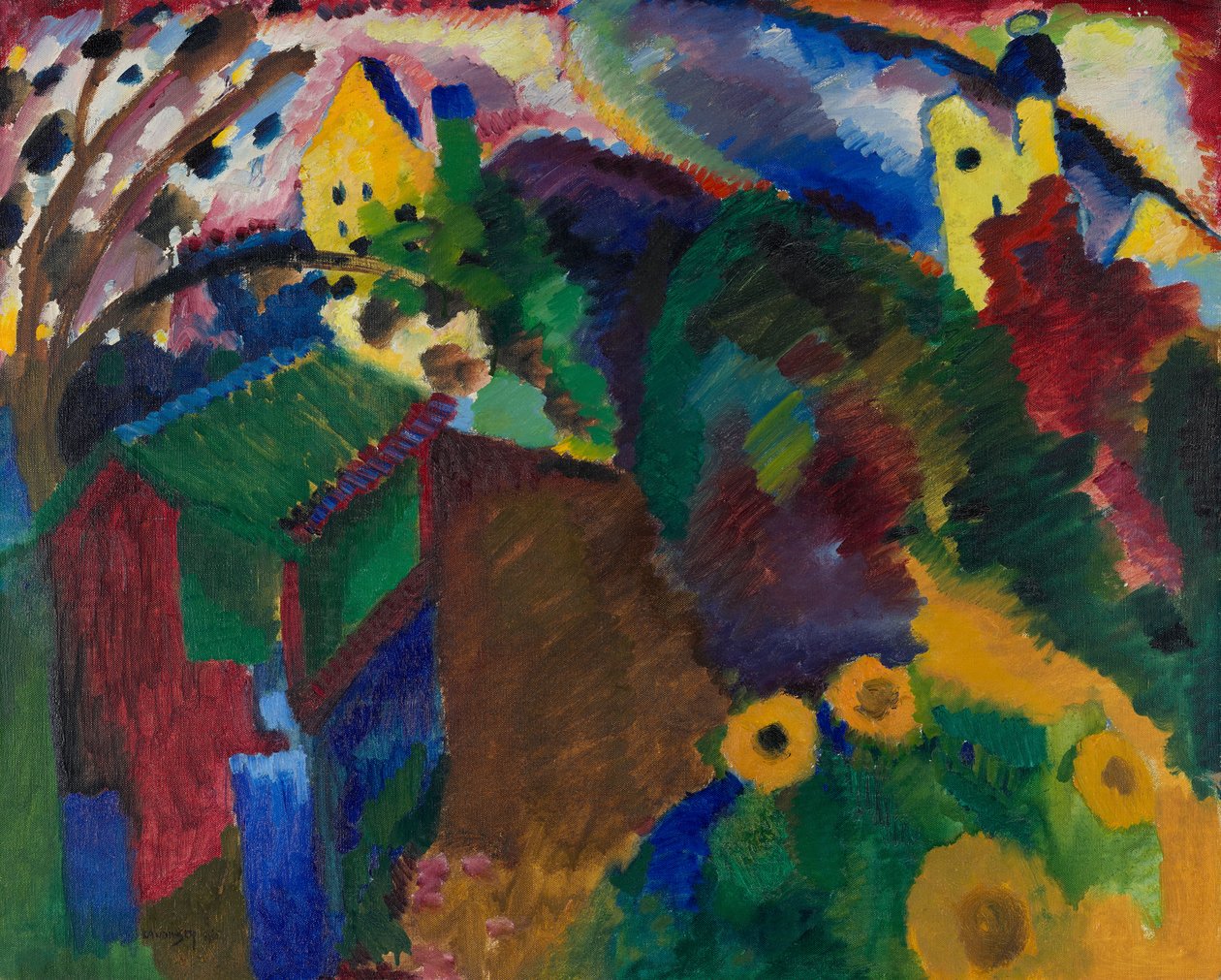 Murnau - Jardim de Wassily Kandinsky