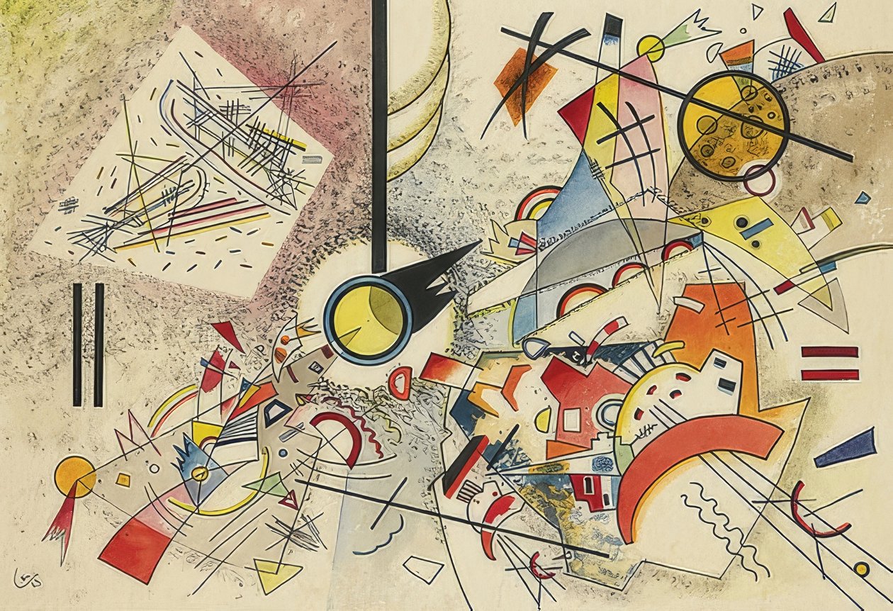 Sem título. 1923 de Wassily Kandinsky