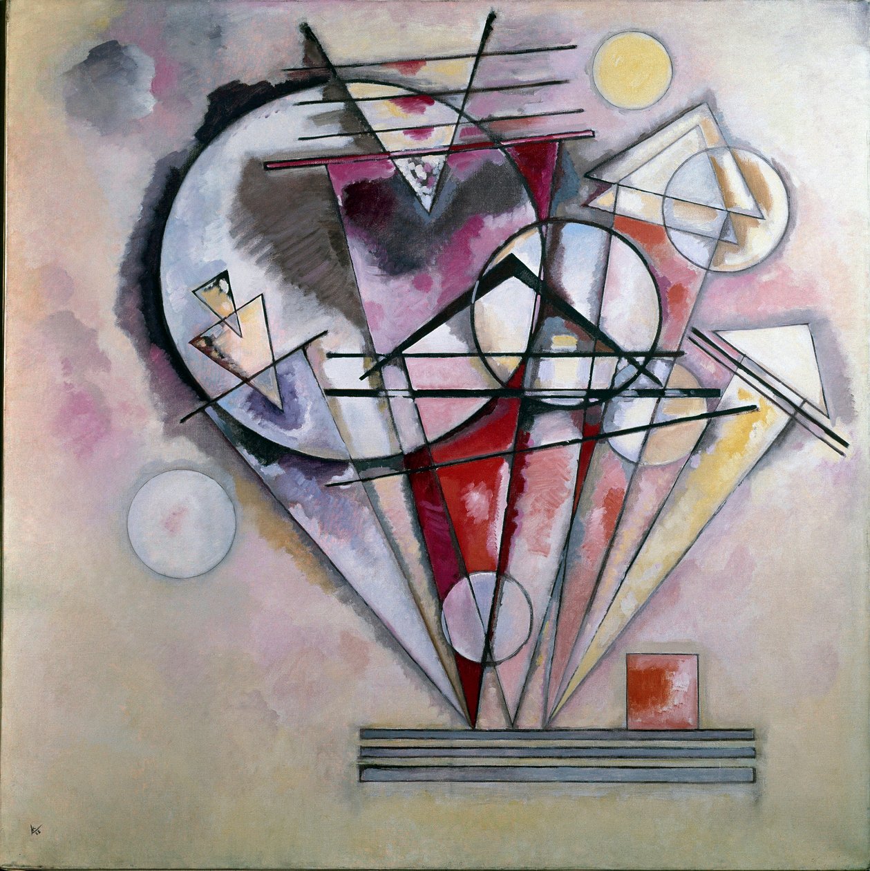 Sobre a Pintura Pointe de Vassily Kandinsky (ou Wassily Kandinski ou Kandinskij de Wassily Kandinsky