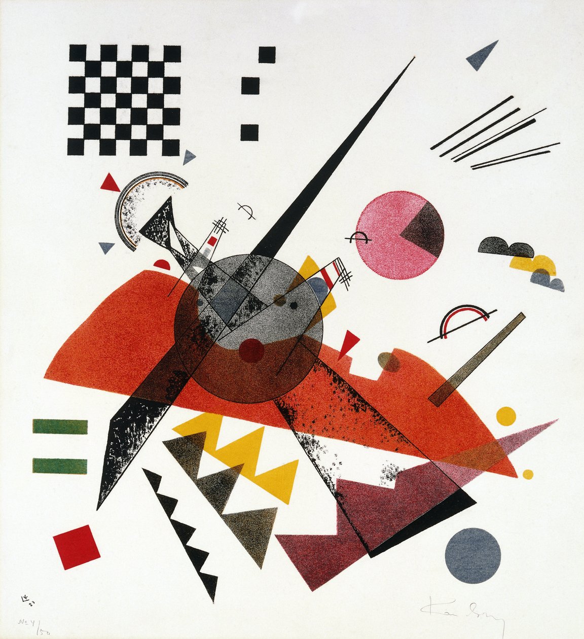 Laranja (Roethel 180) de Wassily Kandinsky