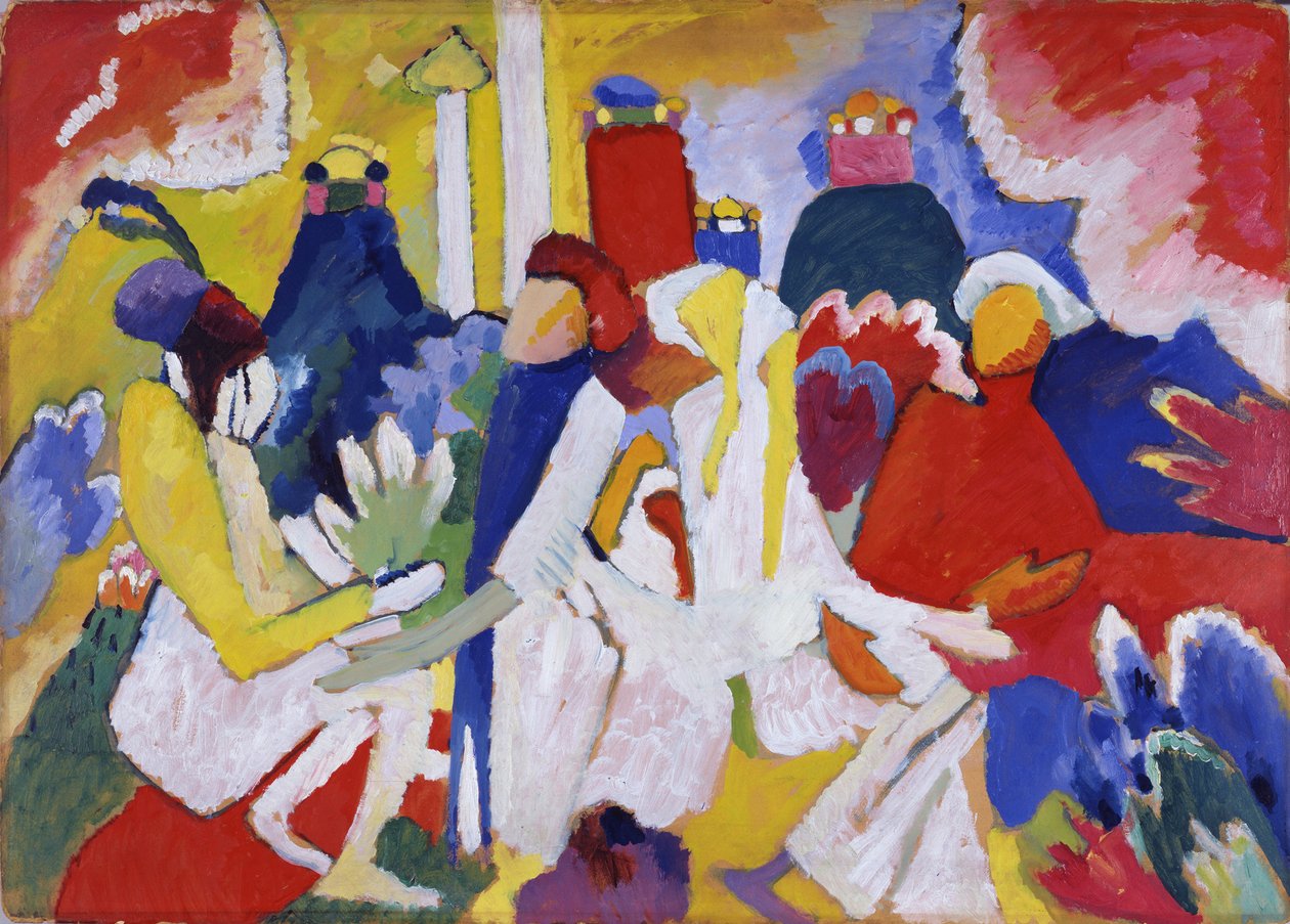 Oriental, 1909 de Wassily Kandinsky