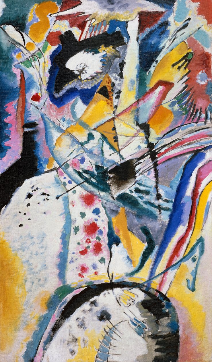 Painel para Edwin R Campbell de Wassily Kandinsky