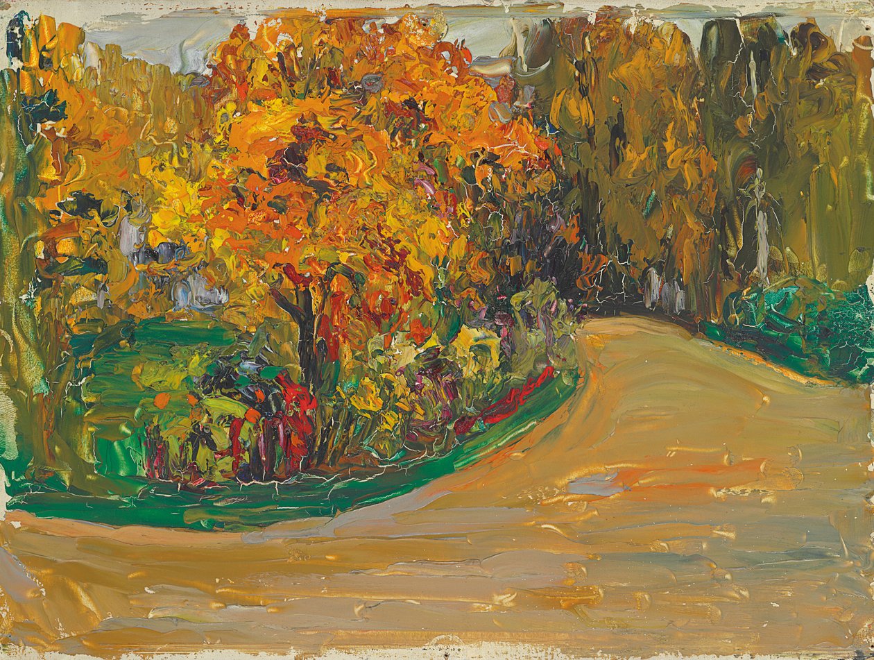 Parque no outono de Wassily Kandinsky