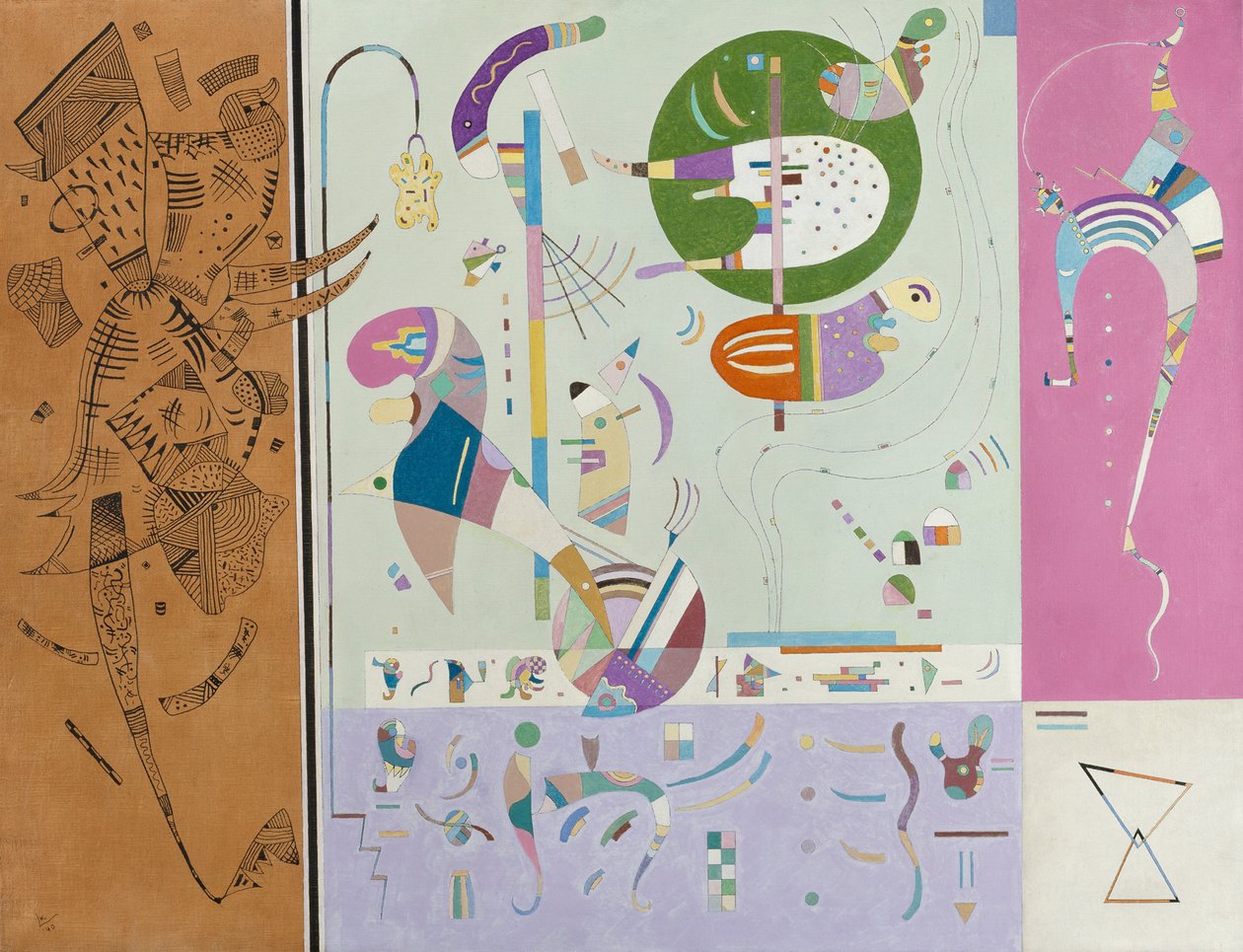 Várias partes de Wassily Kandinsky